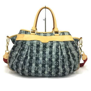 Louis Vuitton Denim Collection Bag Monogram Raye Cruise Cabas